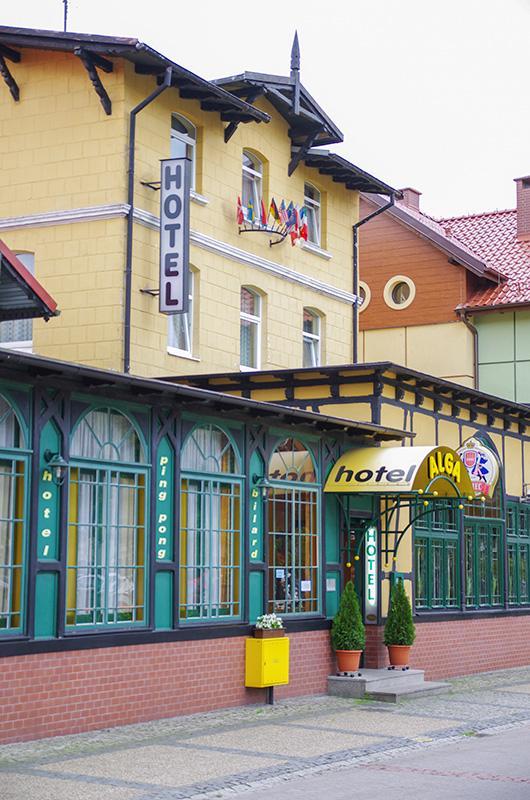 Hotel Alga Ustka Eksteriør billede